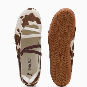Puma Speedcat Ballet Cow Print Size 9W, New in Box